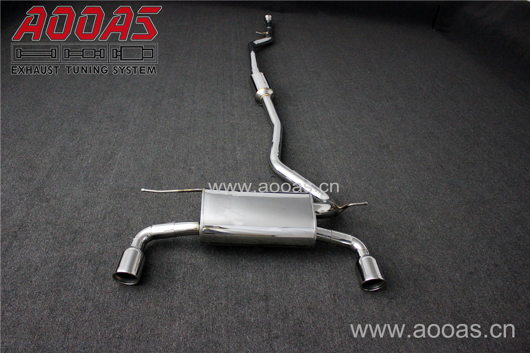 BMW F30 F35 361i 320i 328i Match MT Bumper All SS304 / Catback System